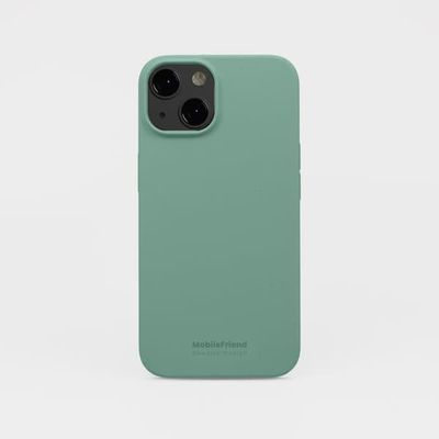 2-pakning MobileFriend silikondeksel iPhone 15 Pro Cozy Green