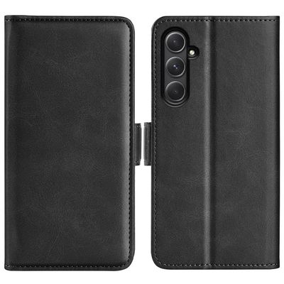 SKALO Samsung A55 5G Premium Plånboksfodral - Svart