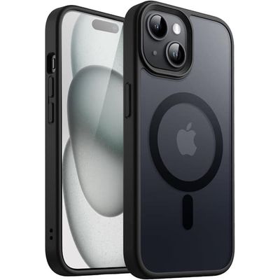 iPhone 15 svart Magsafe-deksel