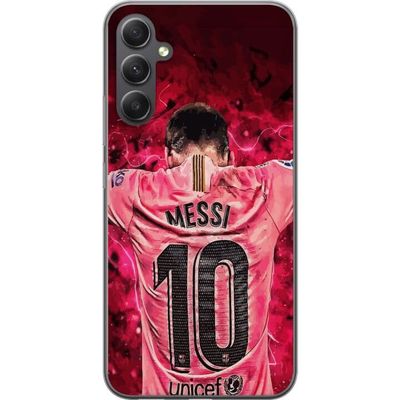 Samsung Galaxy A05s Läpinäkyvä kuori Messi