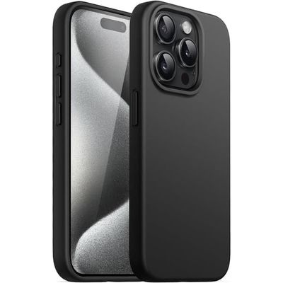 iPhone 15 Pro matt svart deksel