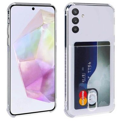 Silikon skal med kortplats Samsung Galaxy A35