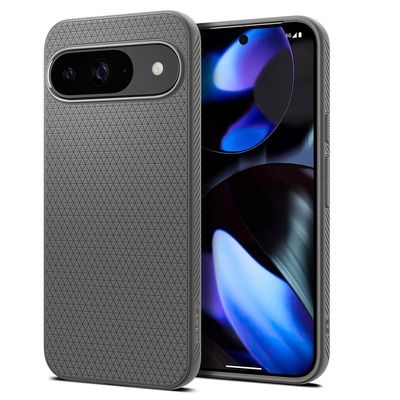 Spigen Google Pixel 9/Pixel 9 Pro Deksel Liquid Air Marble Gray
