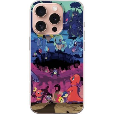 Apple iPhone 16 Pro Gjennomsiktig deksel Pokemon