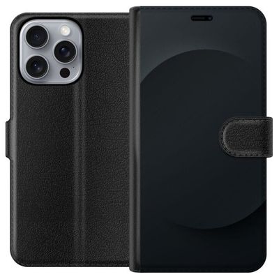 Apple iPhone 16 Pro Max Lommeboketui Svart prikk