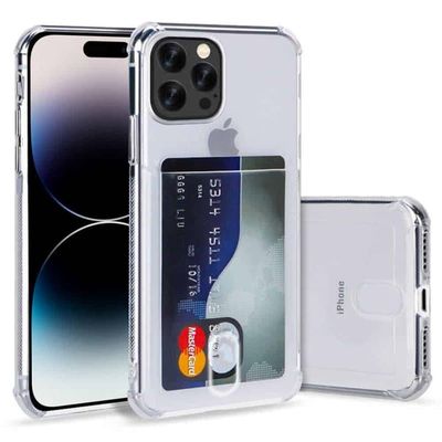 Silikondeksel med kortholder Apple iPhone 16 Pro