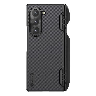 Nillkin Super Frosted Shield Fold magneettinen kotelo Samsung Galaxy Z Fold 6 5G:lle. kynäpidike ja magneettimoduuli - musta