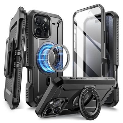 SUPCASE UB Pro Mag deksel Apple iPhone 16 Pro - Svart