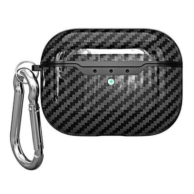 Beline AirPods Carbon Cover Air Pods Pro 2 musta/musta