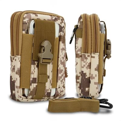 Deksel kompatibel med Ulefone Power Armor 14 taktisk mobiltelefonveske Molle-EDC med skulderrem maks. 6,7 tommers hofteveske