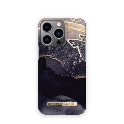 Ideal of Sweden iPhone 14 Pro Deksel Fashion Case MagSafe Golden Twilight Marble