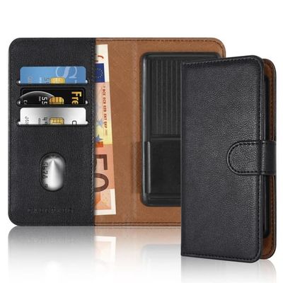 Google PIXEL 4A Fodral Skal med kortplats, 360 graders skyddande flip case cover
