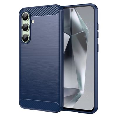 SKALO Samsung S24 FE Armor Carbon Stødsikker TPU-cover