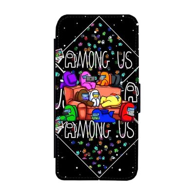 Spel Among Us Samsung Galaxy A05s Flip Mobilfodral