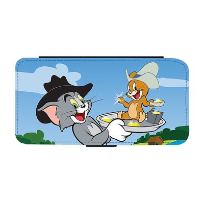 Tom and Jerry Samsung Galaxy A14 5G Flip Mobilfodral