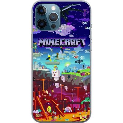 Apple iPhone 12 Pro Gjennomsiktig deksel Minecraft