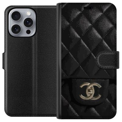Apple iPhone 16 Pro Max Lommeboketui Chanel Svart