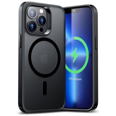 iPhone 13 Pro Black Magsafe-deksel – Perfekt passform og trådløs lading