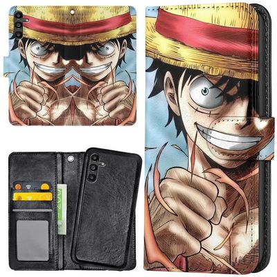 Samsung Galaxy A35 5G - Plånboksfodral/Skal Anime One Piece