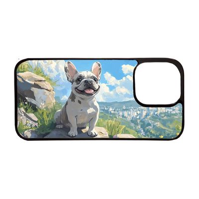 Barn Søt Tegneserie Hund Fransk Bulldog iPhone 12 / iPhone 12 Pro Mobiltelefon Deksel