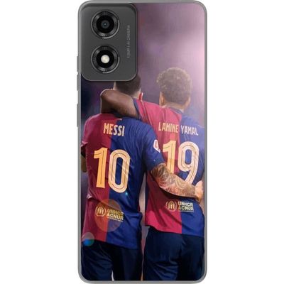 Motorola Moto E14 Läpinäkyvä kuori Lamine Yamal Messi