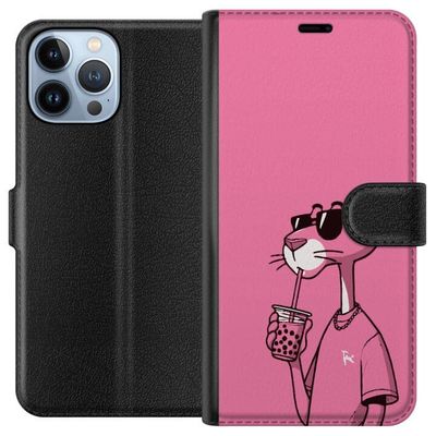 Apple iPhone 13 Pro Max Lommeboketui Pink Panter Drink