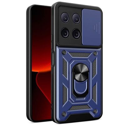 Jazz 3i1 kuori Motorola Moto G15 - Sininen