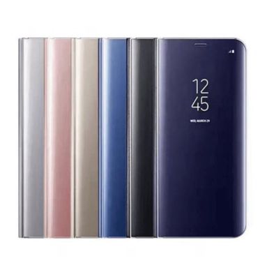 Samsung S20 ULTRA Eksklusivt Cover Flip Cover - Klart View - 6 Farver - GULD