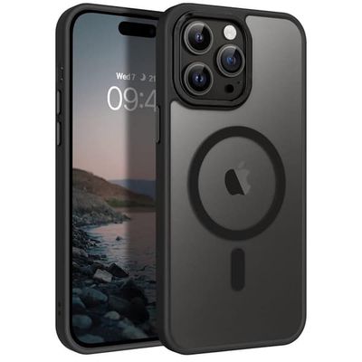 iPhone 14 Pro matt svart Magsafe-deksel