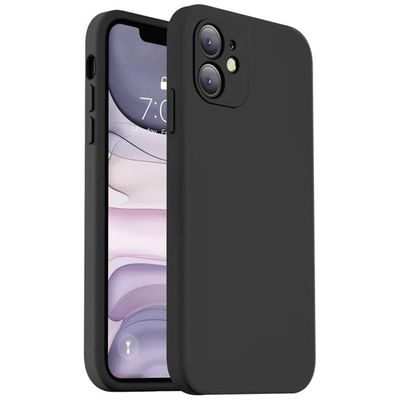 iPhone 11 Matt Svart Deksel - Ekstra Kamerabeskytter