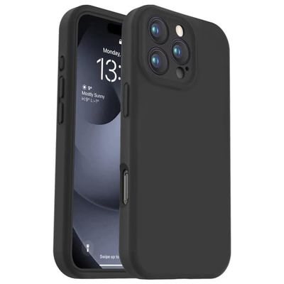 iPhone 16 Pro Matt Svart Deksel - Ekstra kamerabeskyttelse