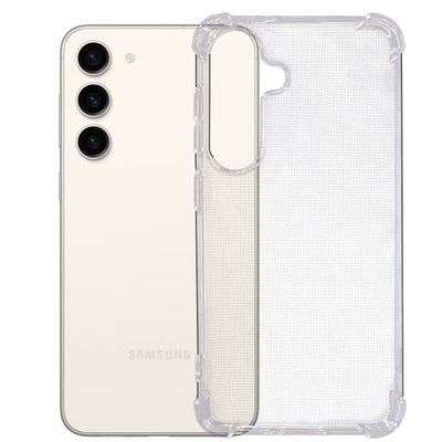 Samsung Galaxy S24 Plus Skal - Extra Stöttåligt och Slitstarkt Transparent