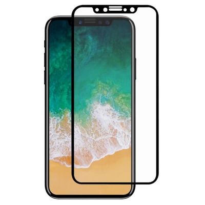 HAT PRINCE iPhone X beskyttelses hinne til skjerm av herdet glass - gjennomsiktig