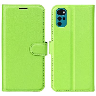 Classic Motorola Moto G22 flip etui - Grønn