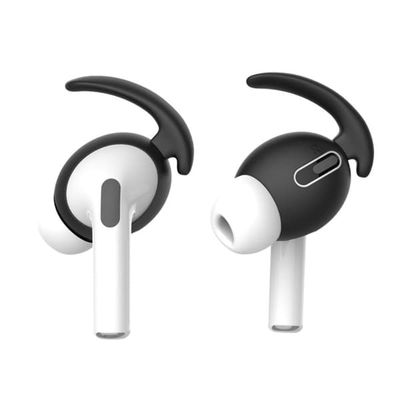 1 Pair AirPods Pro 2 silicone cover - Black