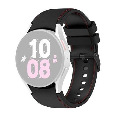 Samsung Galaxy Watch 5 / 4 / 3 (41mm) silikone urrem - Sort / Sort