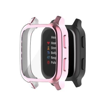 Garmin Venu Sq elektropletteringscover - Lyserød
