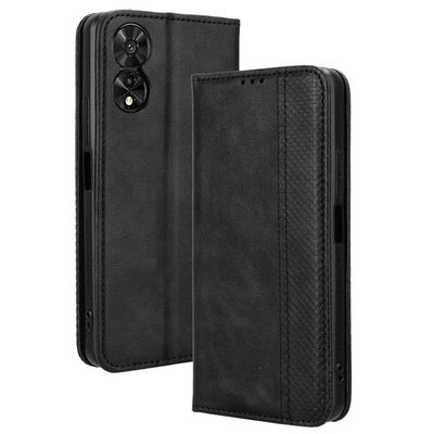 Bofink Vintage läder TCL 50 SE fodral - Svart