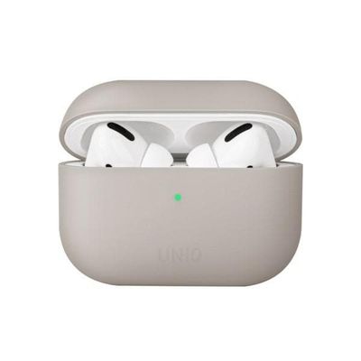 AirPods Pro UNIQ Lino silikone-etui - beige cover