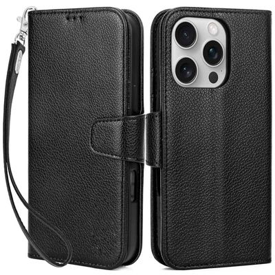 iPhone 16 Pro Max Pung Taske - Sort