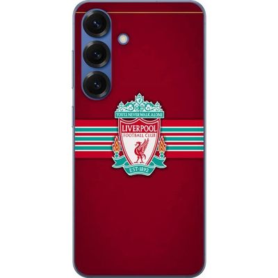 Samsung Galaxy S25+ Gjennomsiktig deksel Liverpool supporter merch fotball-merchandise rød