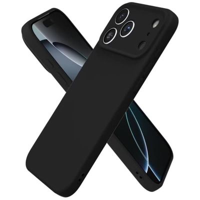 iPhone 17 Pro Max Matt Svart Silikondeksel