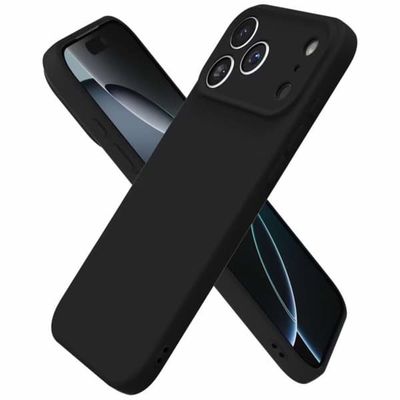 iPhone 17 Pro Max Matt Svart Silikondeksel