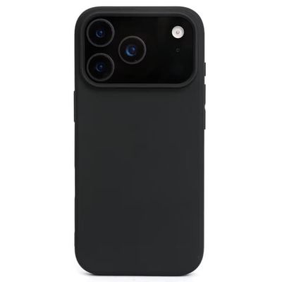 iPhone 17 Pro Matt Svart Silikondeksel