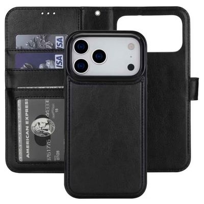 Magnetisk lommebok-deksel iPhone 17 Pro – med kortspor og RFID-beskyttelse