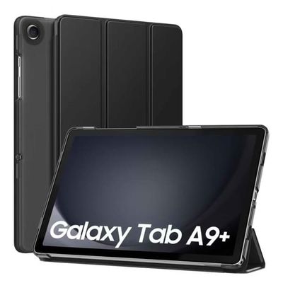 Samsung Galaxy Tab A9+ Trifold-deksel med stativ - Svart