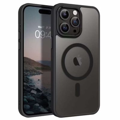 iPhone 13 Pro Max Matte Black Magsafe-deksel