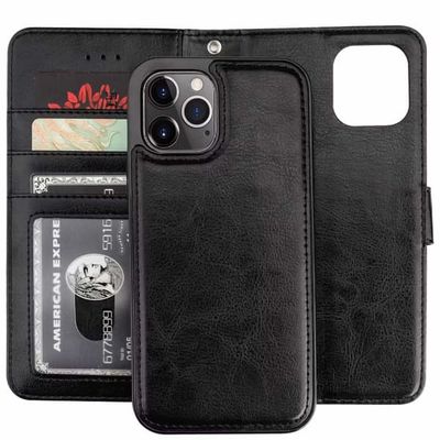 Magnetisk lommebok-etui iPhone 12 Pro – med spor og RFID-beskyttelse