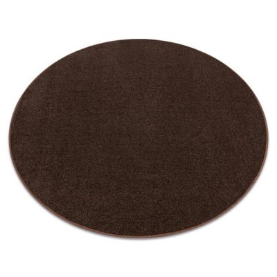 Matta runda ETON brun, cirkel 150 cm
