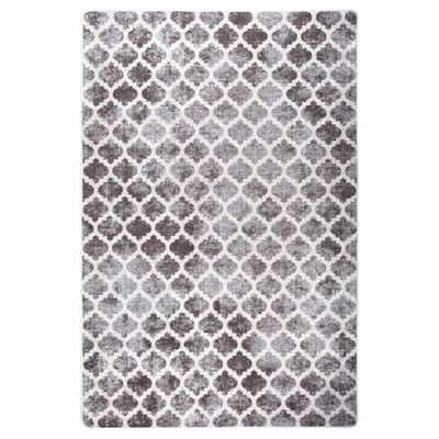 vidaXL Vaskbart teppe 80x150 cm sklisikker flerfarget